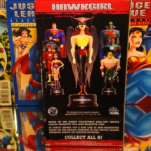 DC Direct Justice League HAWKGIRL the Animated Series, OneSize, Multi. - Picture 4 of 8
